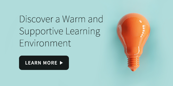 Discover a warm and supportive learning environment