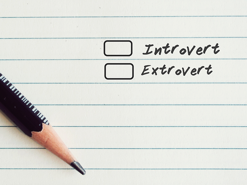 Extroverted introvert
